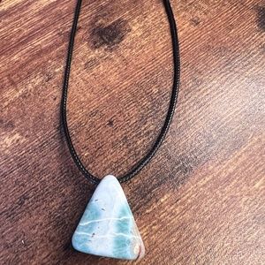 Larimar pendant necklace
